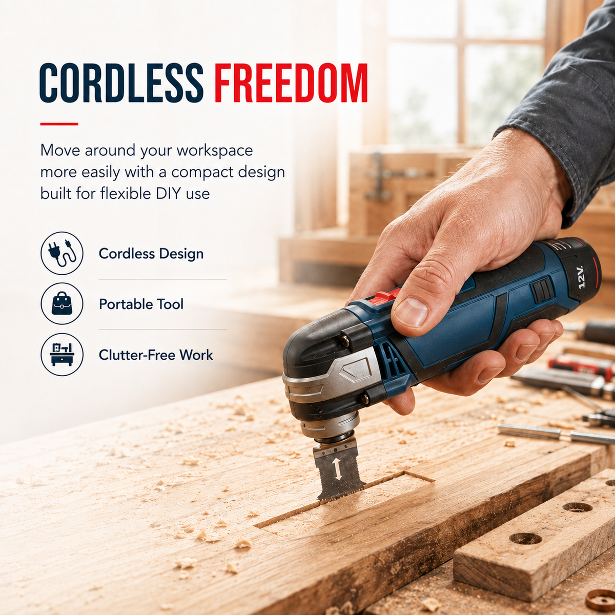 12V Cordless Precision Cutter